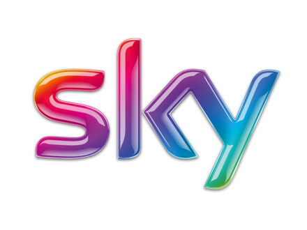 Sky mit modifiziertem Senderlogo