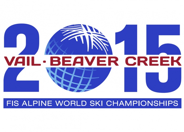 Logo des FIS Worldcup 2015 in Vail Beaver Creek