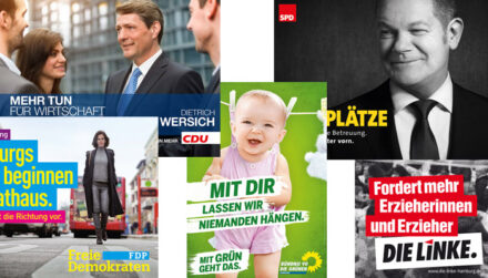 Zwischen Konsens und Aufbegehren – die Plakate zur Bürgerschaftswahl 2015 in Hamburg
