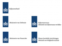Regierung Niederlande – Logos der Ministerien