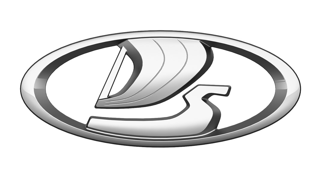 Lada Logo Anstecknadel Logo kein Pin Badge grosse Variante 