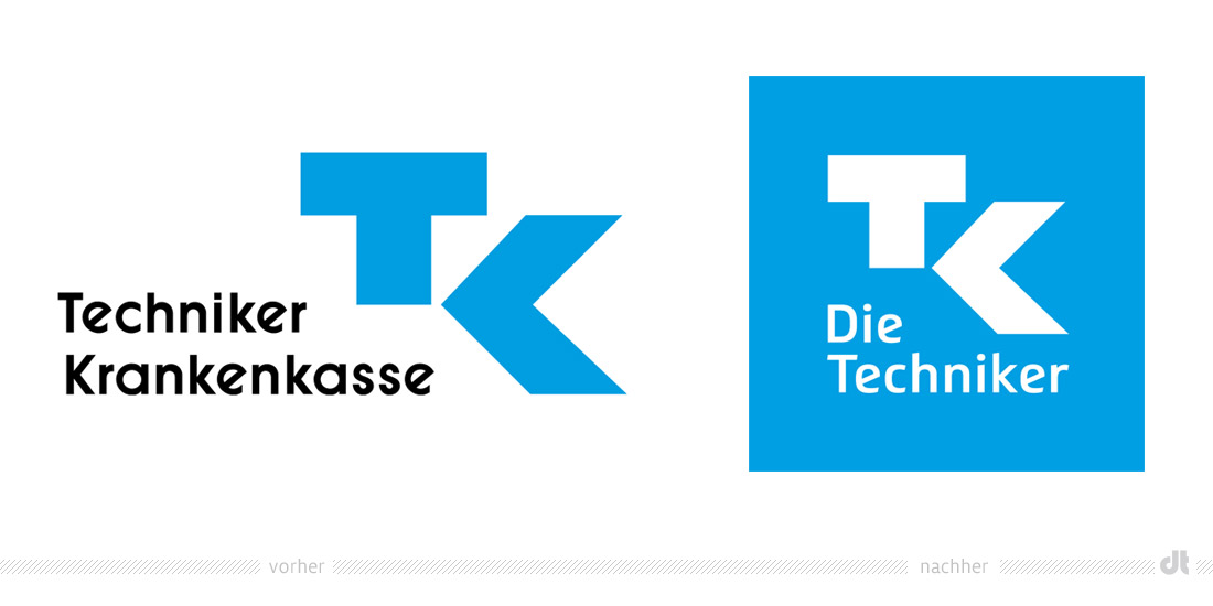 Techniker Krankenkasse (TK) mit neuem Markenauftritt – Design Tagebuch