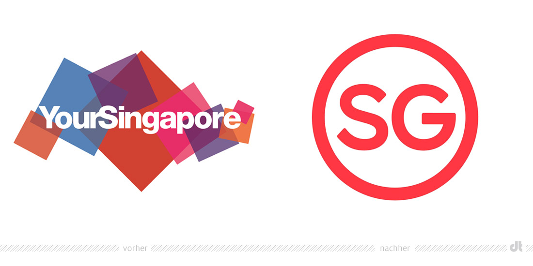 Singapore Tourism Brand – vorher und nachher
