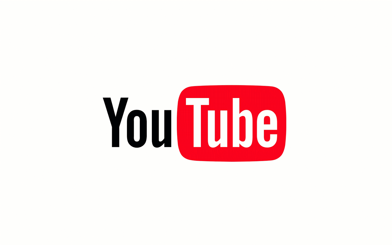 YouTube Logo – vorher und nachher (animiert)