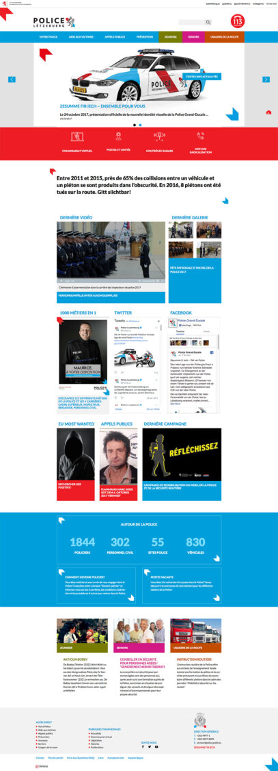 Police Luxembourg Website
