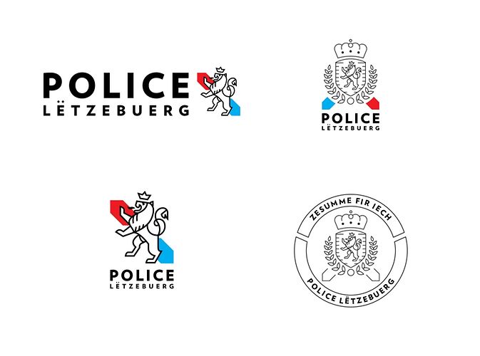 Polizei Luxemburg Logos