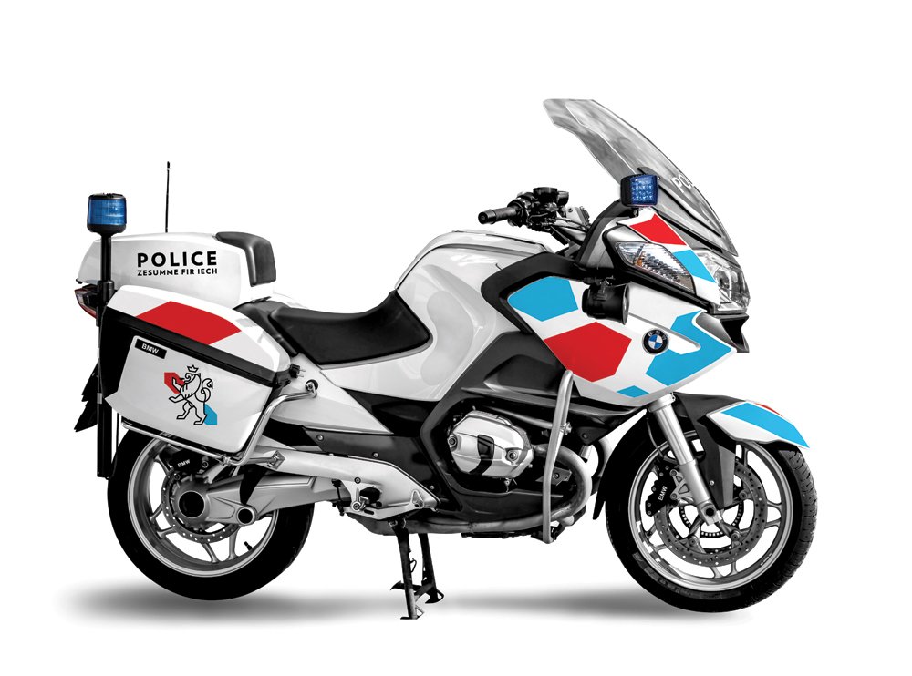 Polizei Luxemburg Motorrad