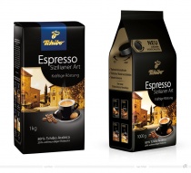 Tchibo Espresso Sizilianer Art – vorher und nachher