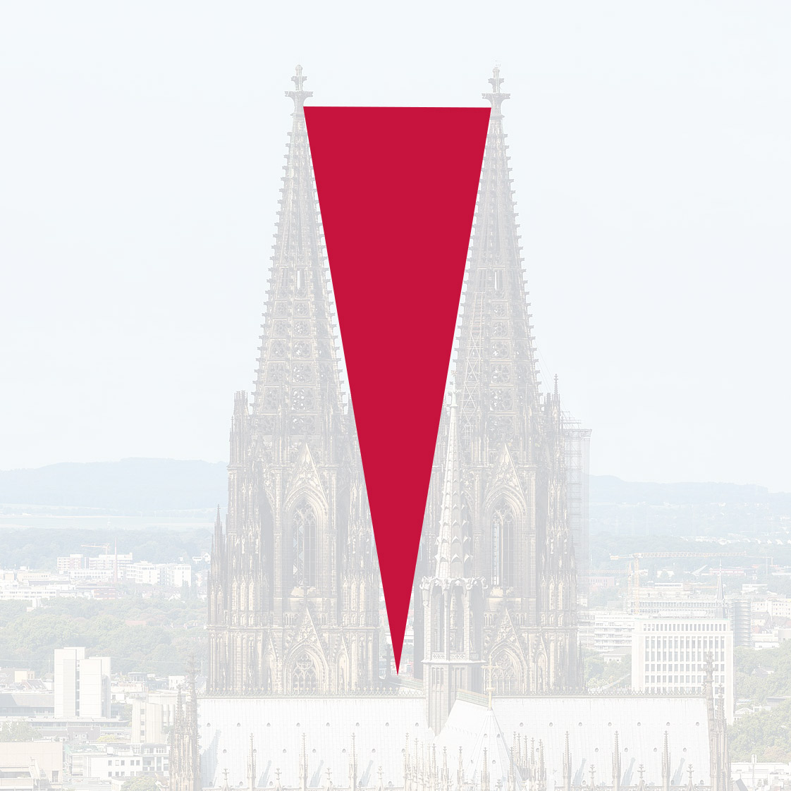 Kölner Dom – Winkel der Türme