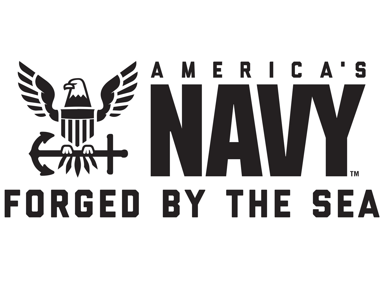 NAVY Logo – Forged By The Sea