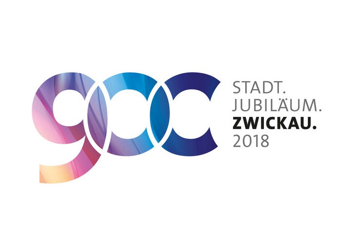 Logo zur 900-Jahrfeier der Stadt Zwickau 