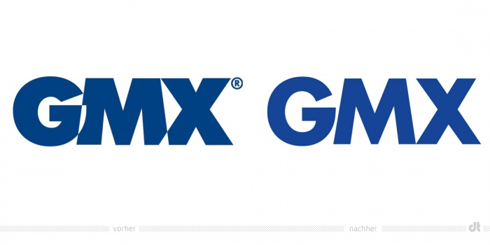 GMX Logo – vorher und nachher