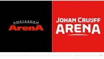 Johan Cruijff Arena Logo – vorher und nachher