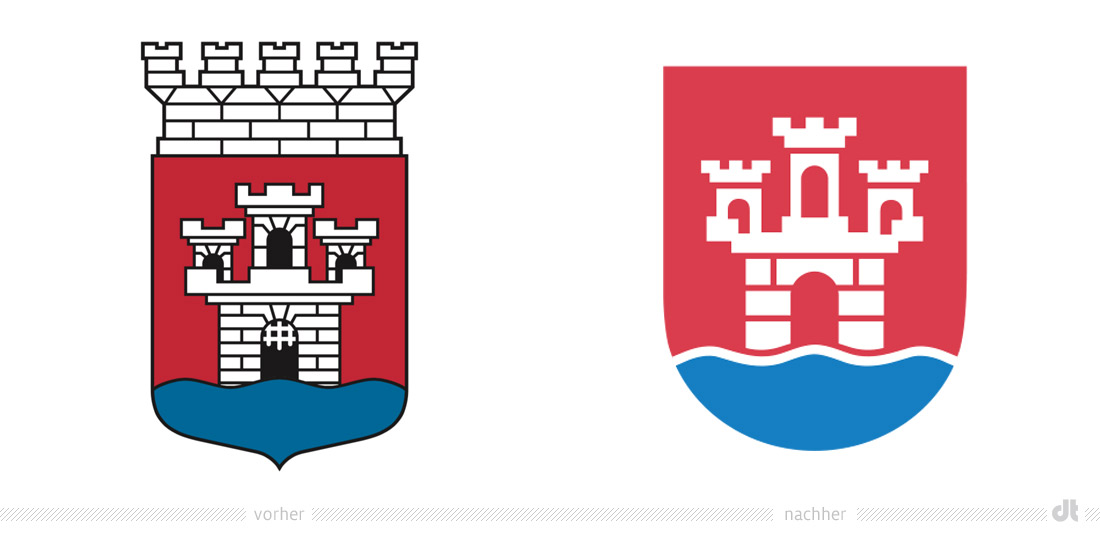 Jönköping Logo – vorher und nachher