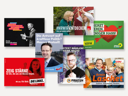 Von prägnant bis lasch: die Wahlplakate zur NRW-Landtagswahl 2017