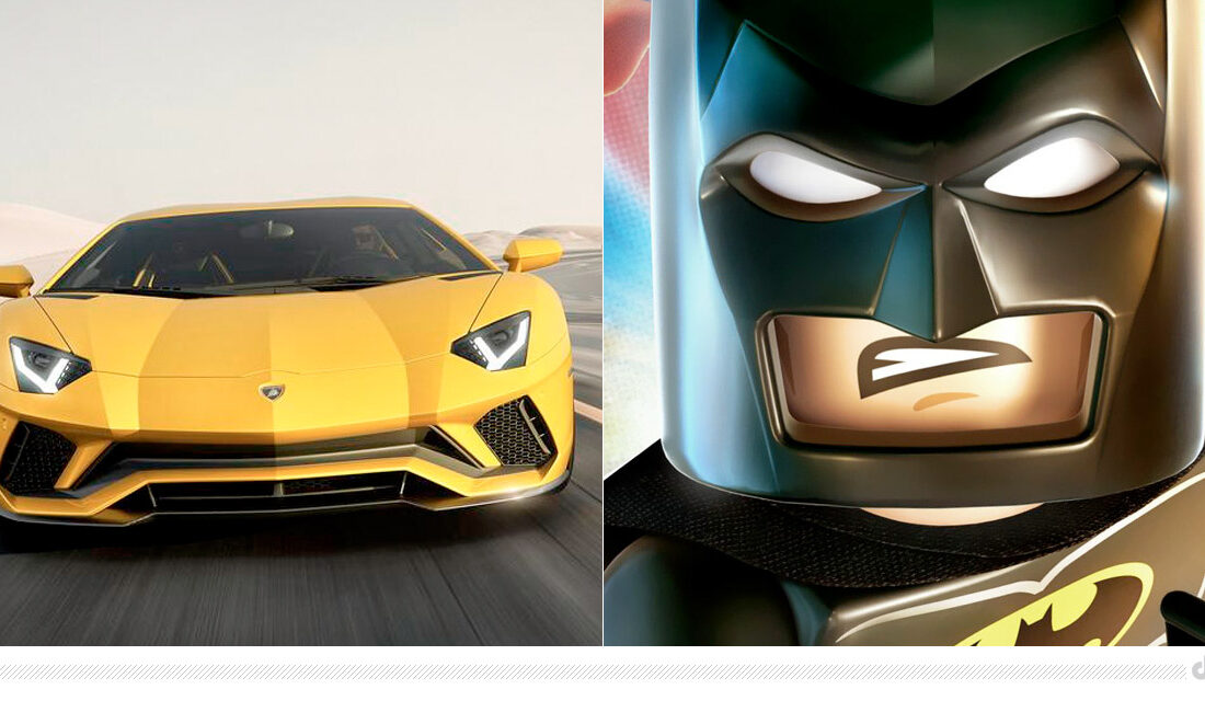 Lamborghini Aventador S – Batman (The LEGO Batman Movie)
