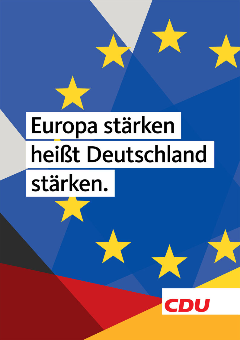Bundestagswahl 2017 Plakat CDU