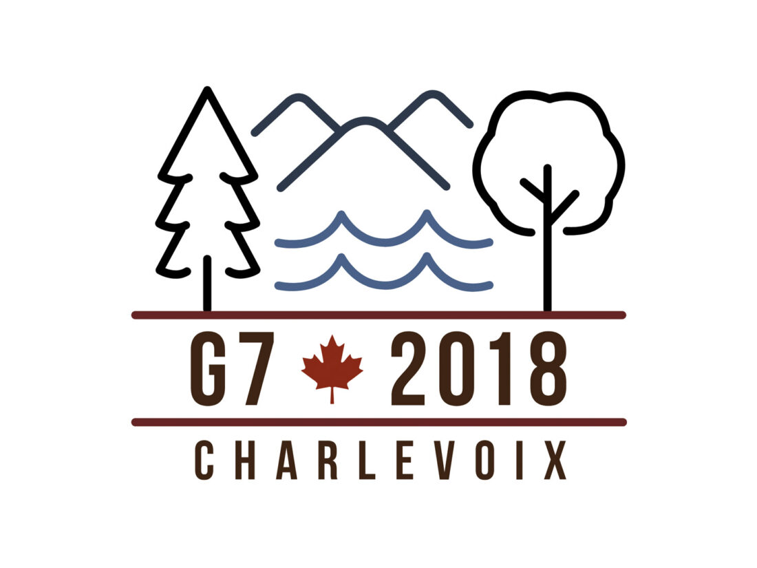 G7 Gipfel 2018 La Malbaie / Charlevoix Logo