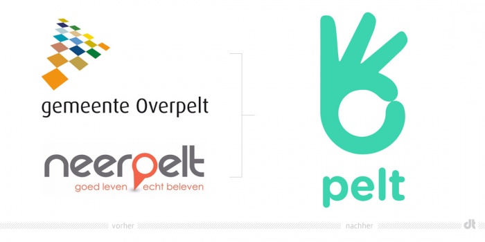 Pelt Logo – vorher und nachher