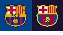 FC Barcelona Logo – vorher und nachher