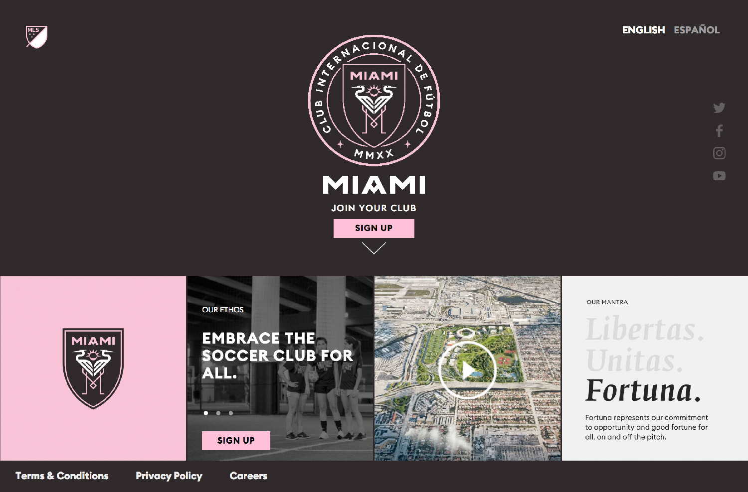 Inter Miami Website