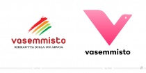 Vasemmisto Logo – vorher und nachher