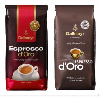 Dallmayr Espresso d'Oro Verpackung – vorher und nachher