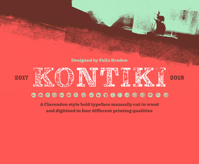Kontiki Font Cover, Quelle: Felix Braden
