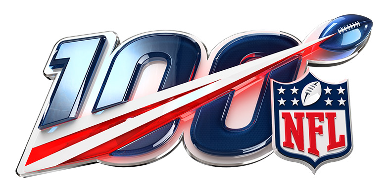 #NFL100 Logo