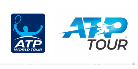 ATP Tour Logo – vorher und nachher
