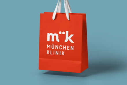 München Klinik Corporate Design, Quelle: Zeichen und Wunder
