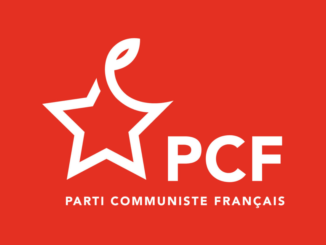 Parti communiste français (PCF) Logo, Quelle: PCF