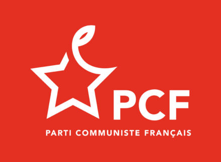 Parti communiste français (PCF) Logo, Quelle: PCF