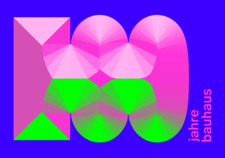 100 Jahre Bauhaus – Keyvisual