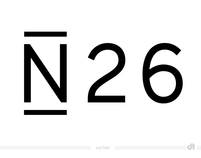 N26 Logo Redesign