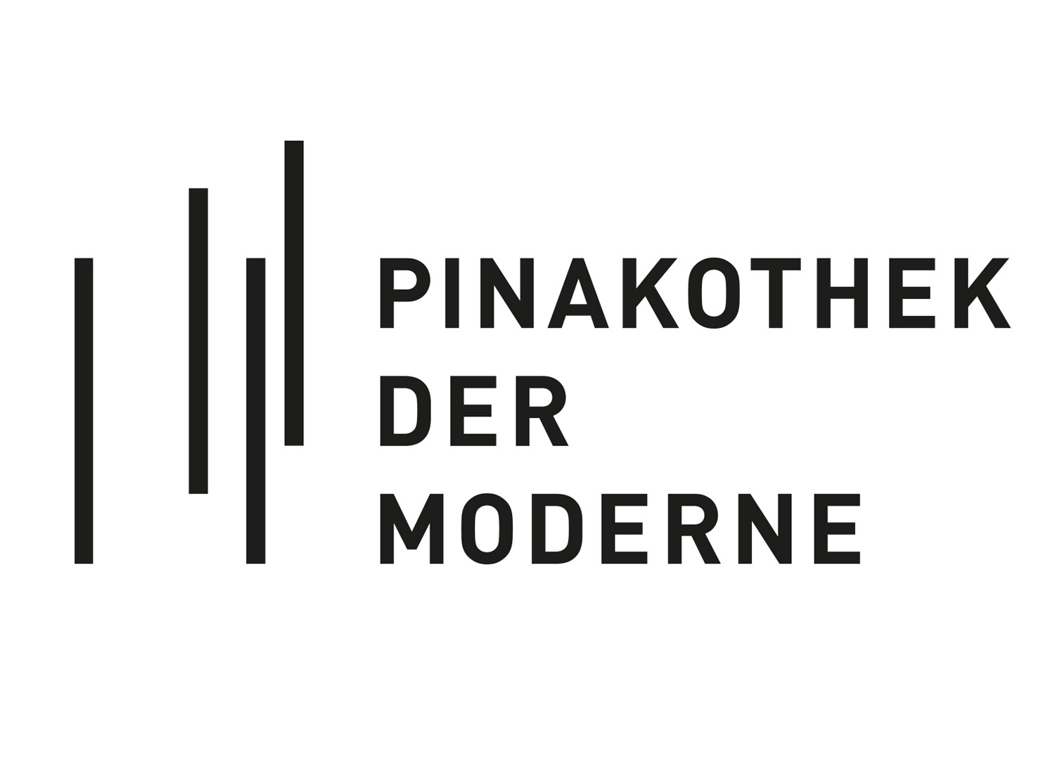 Pinakothek der Moderne Logo, Quelle: c100studio