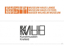 Kunstmuseen Krefeld Logo – vorher und nachher