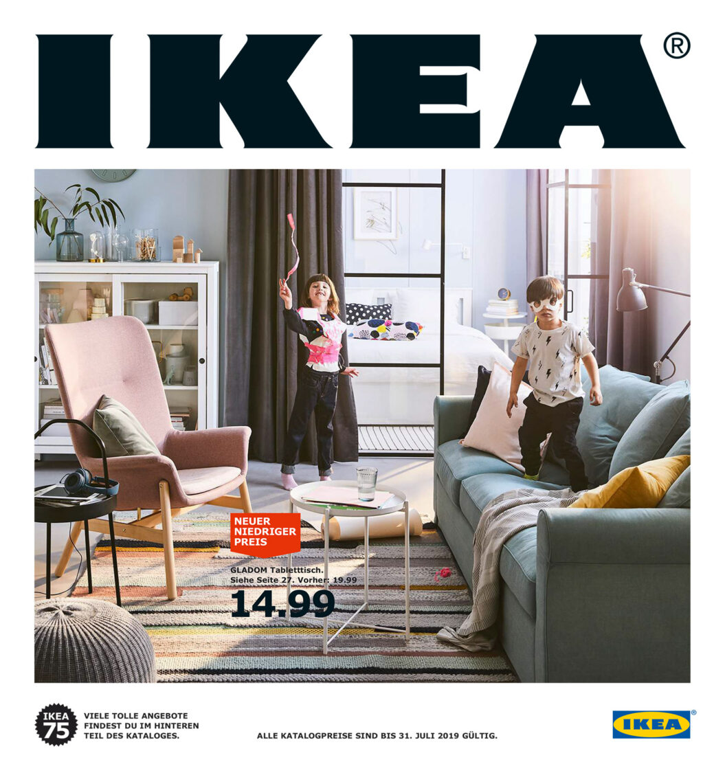 Noch mit altem Logo – IKEA Katalog 2019, Quelle: IKEA