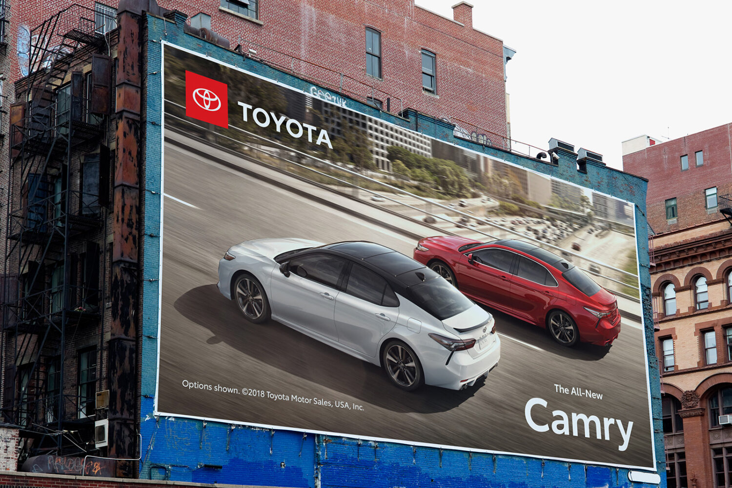 Toyota – Advertising Billboard, Quelle: Toyota USA