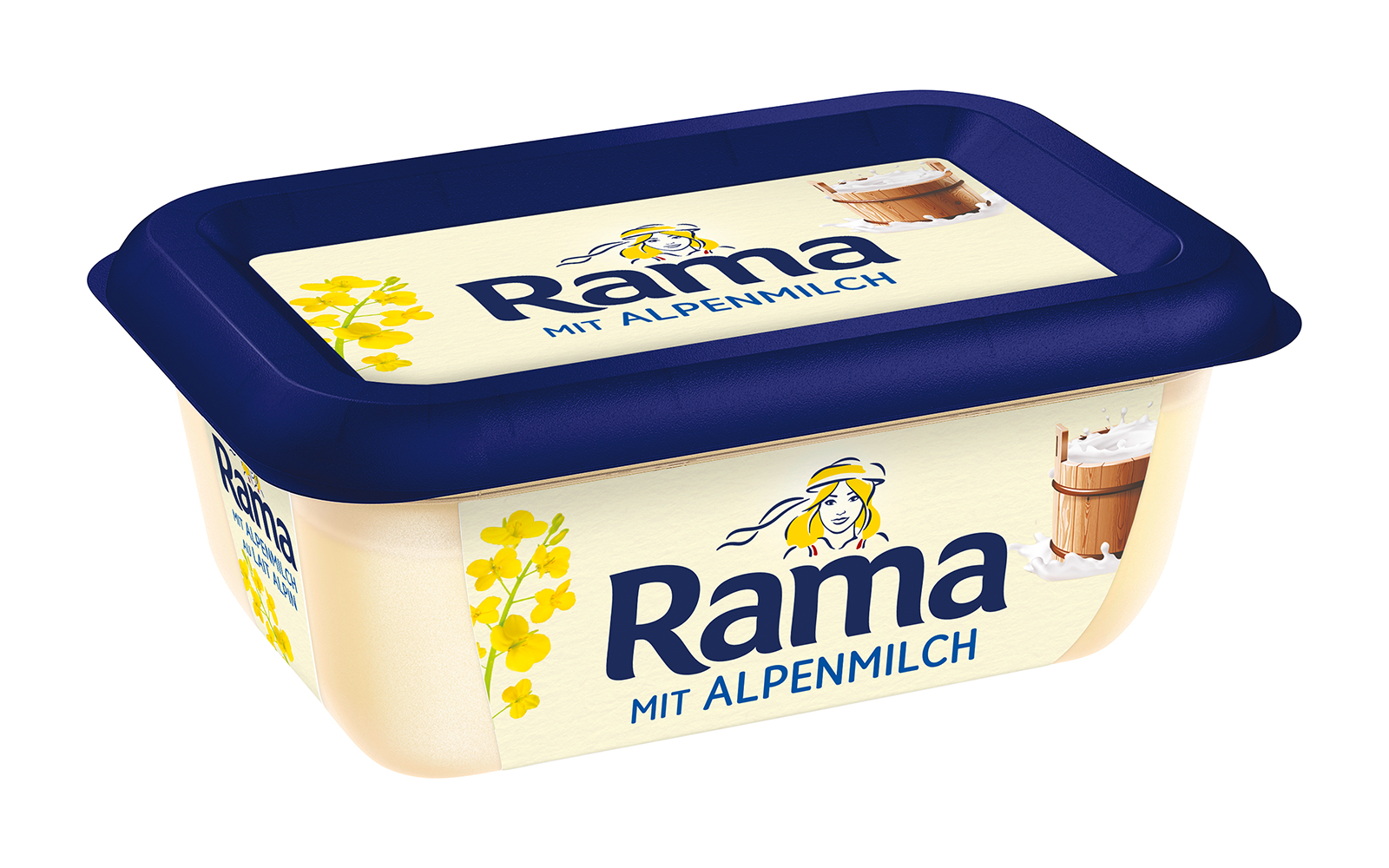 Rama mit Alpenmilch 225g Becher, Quelle: Unilever