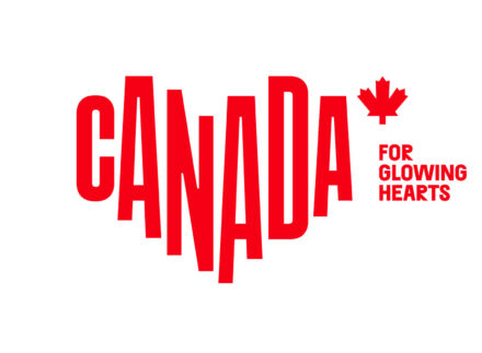 Canada Destination Logo – for glowing hearts, Quelle: Destination Canada (DC)
