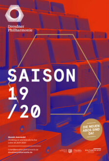 Dresdner Philharmonie Plakat, Quelle: PREUSS UND PREUSS