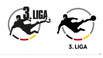 3. Liga Logo – vorher und nachher
