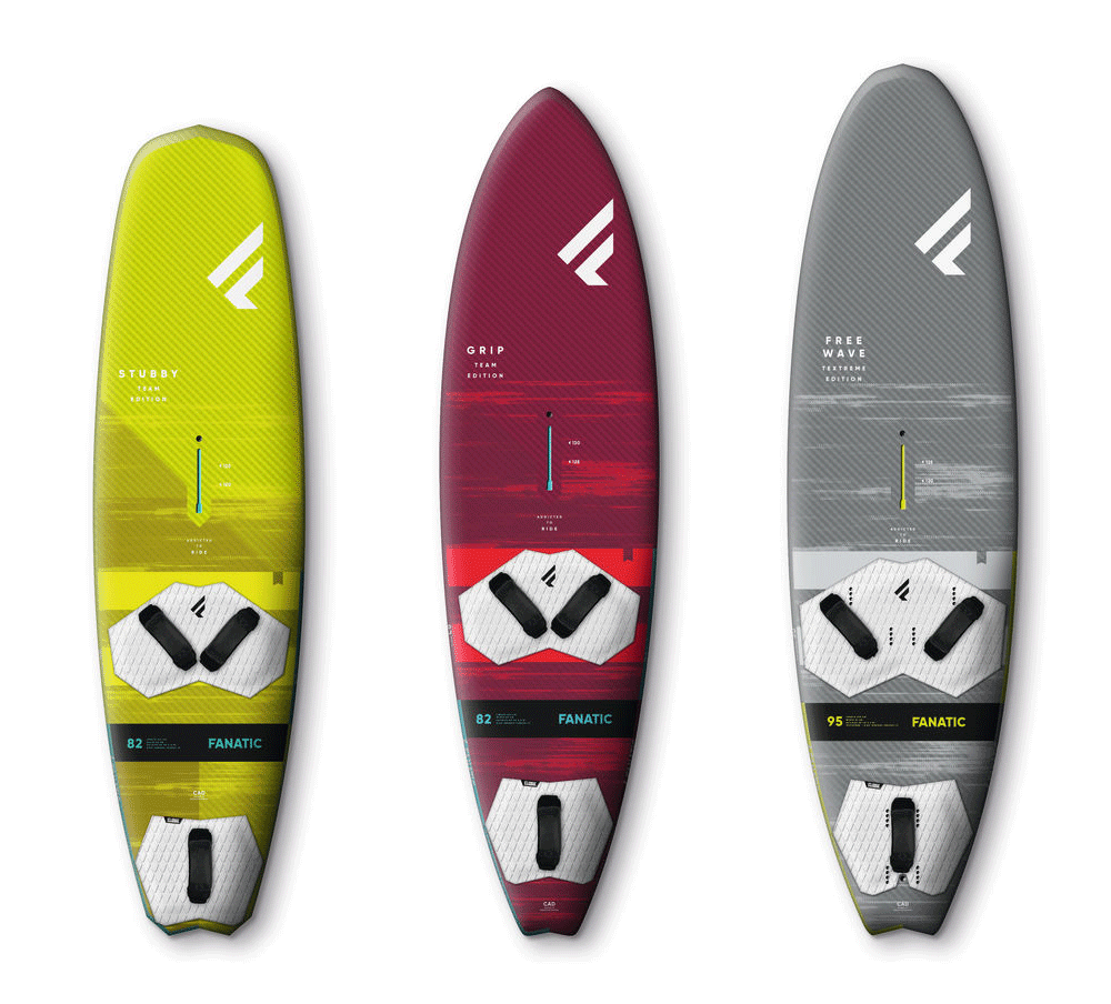 Fanatic Surfboards Range 2020, Quelle: Fanatic