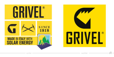 GRIVEL Logo – vorher und nachher