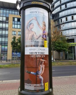 Staatsoperette Dresden 2019/20 – Plakat, Quelle: Staatsoperette Dresden