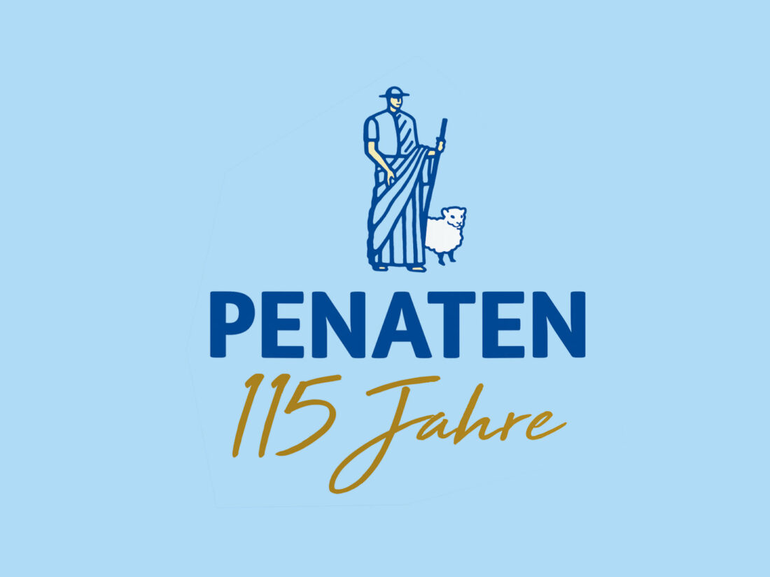 Penaten 115-Jahre-Jubiläums-Edition Logo, Foto: Penaten, Quelle: Ogilvy