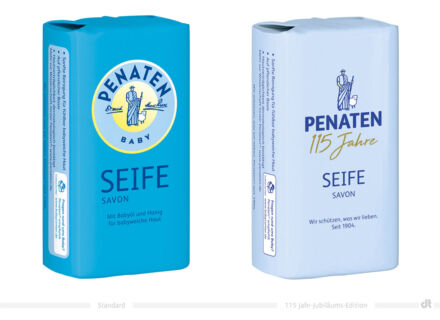 Penaten Seife – Standard und 115-Jahr-Jubiläums-Edition