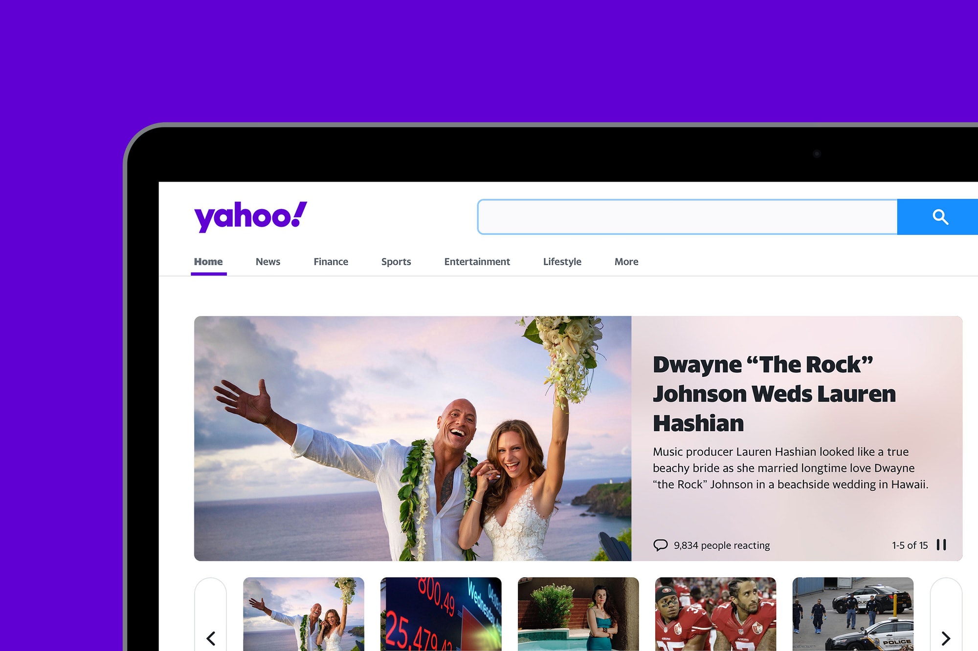 Yahoo! Desktop – New Design (2019), Quelle: Pentagram/Bierut