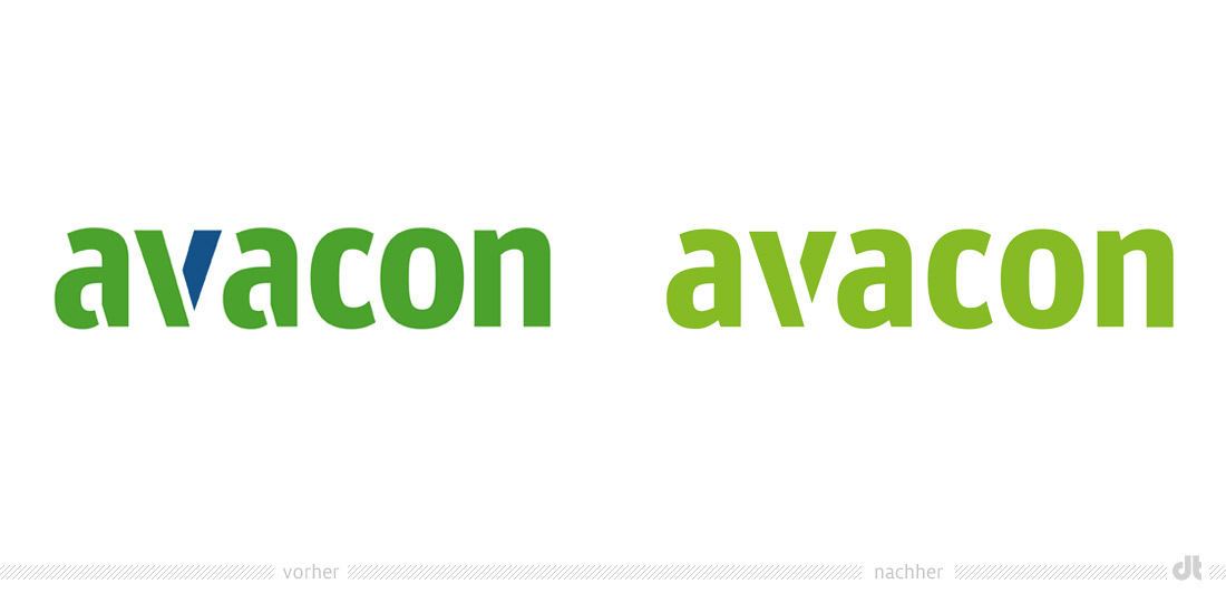 Avacon Logo – vorher und nachher